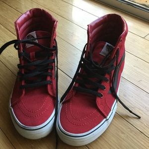 Sk8- HI Red vans