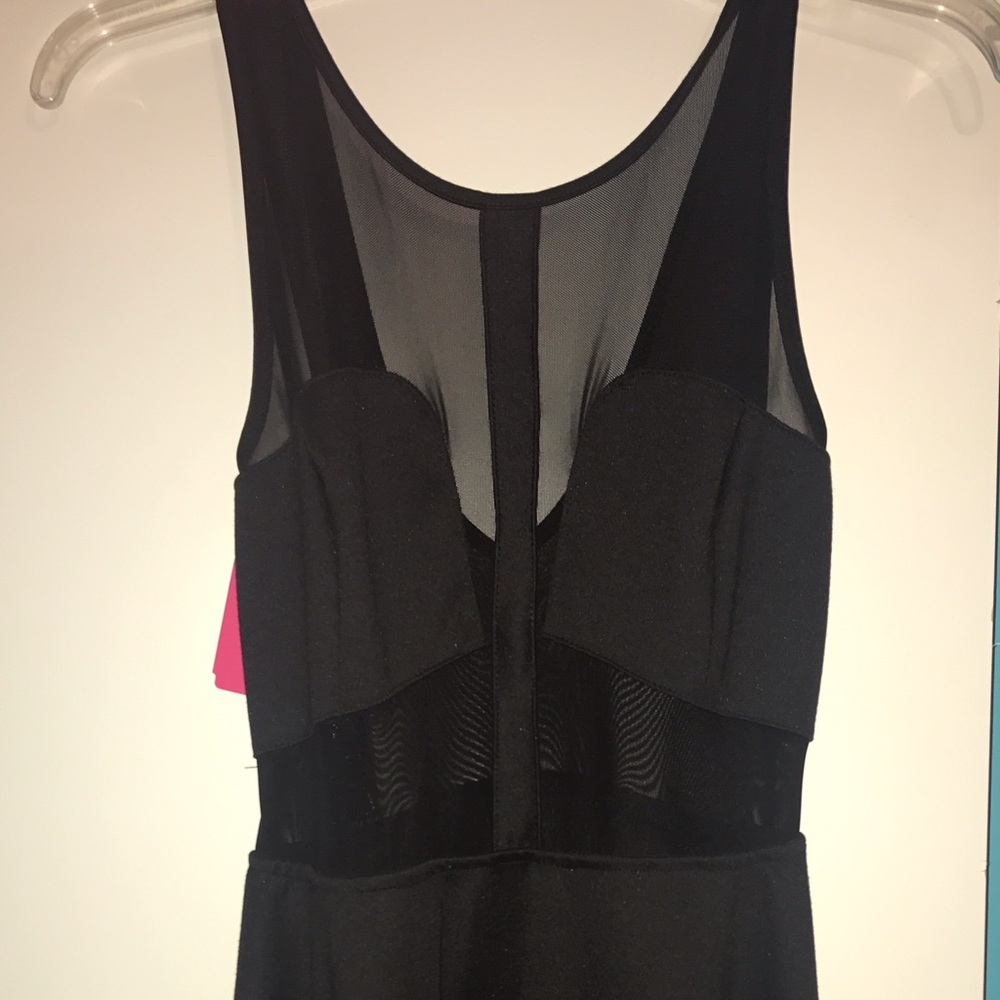 Love Culture Sheer Skater Dress