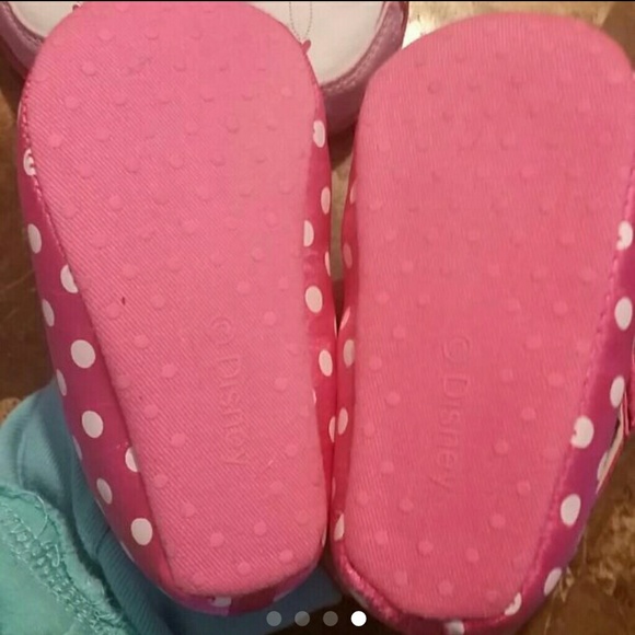 Minnie mouse shoe set toddler girl 6 18/24 month - Picture 4 of 4