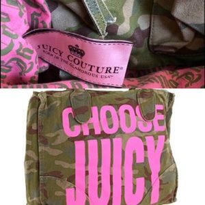 Juicy Couture Camouflage Totebag