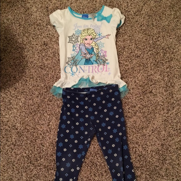 Disney Other - Girls Elsa jammies