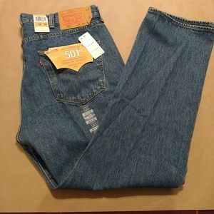 NWT Men's Levi's 501 38x30