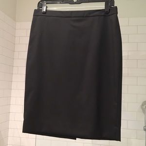 J Crew black pencil skirt *perfect condition*