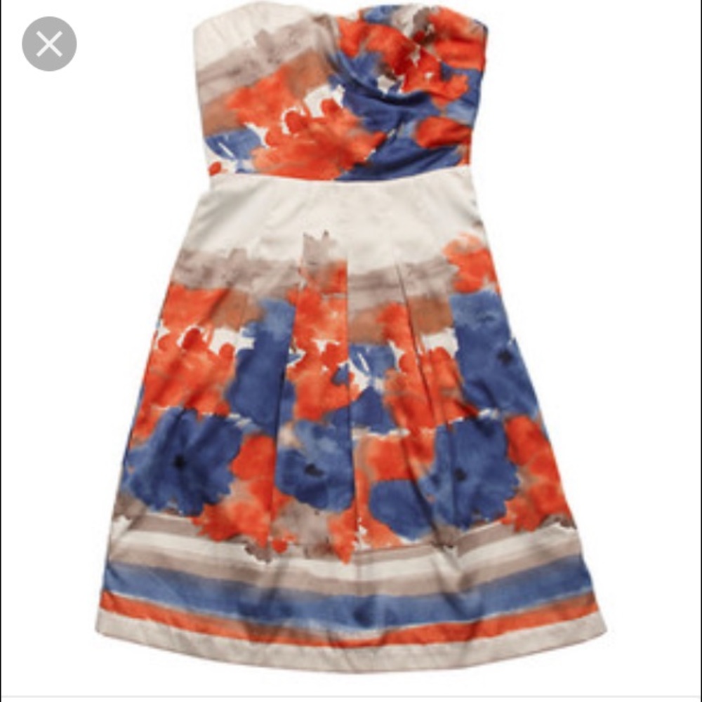 LIKE NEW Watercolor Print Dress