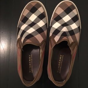 Burberry Nova Check Sneakers