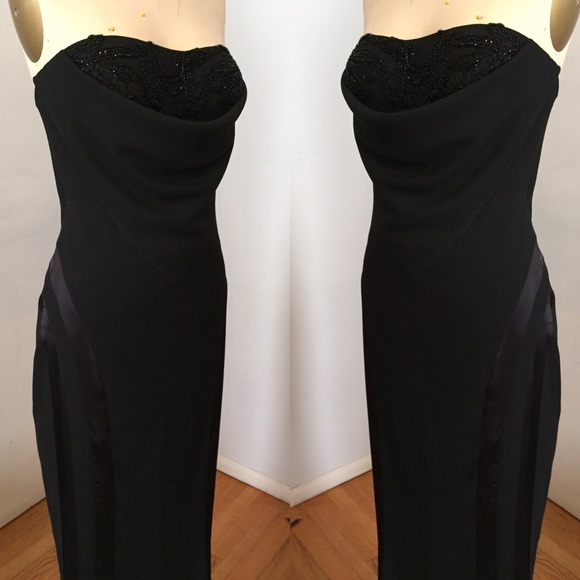 Strapless sexy dress