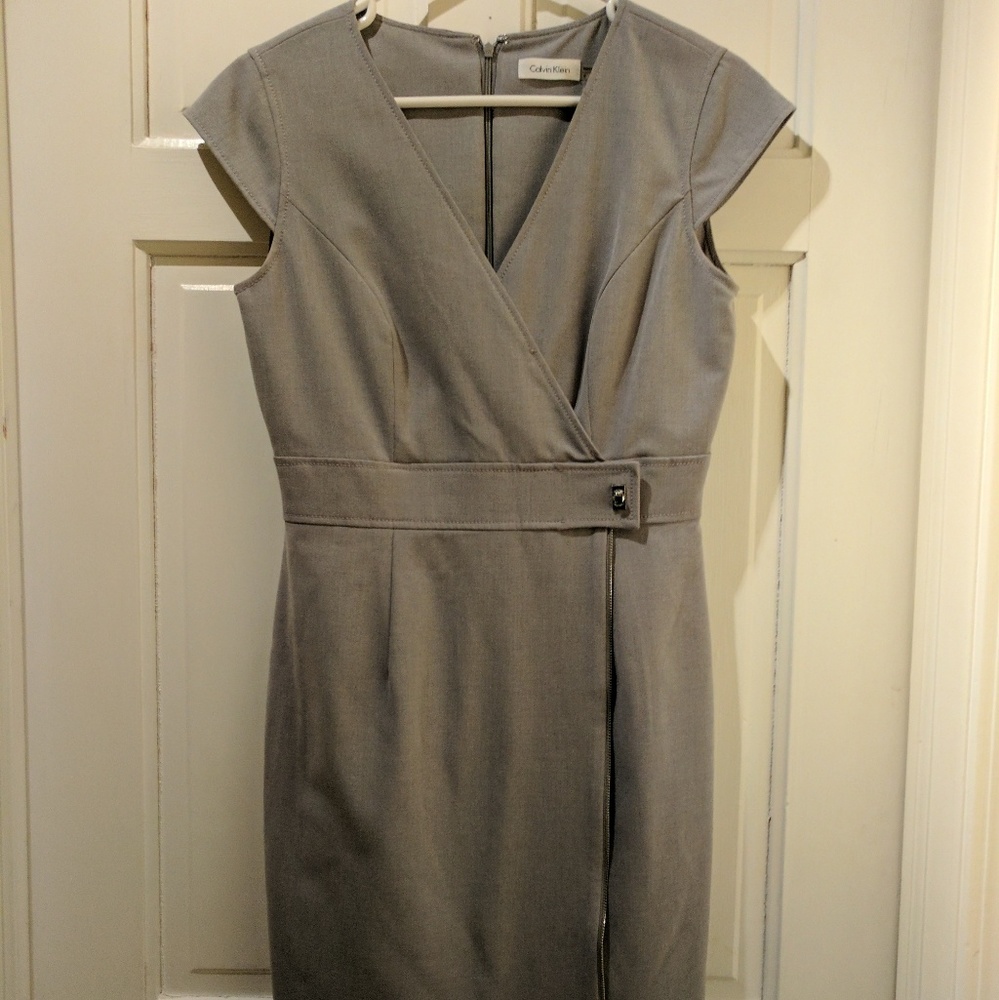 Calvin Klein Gray Dress