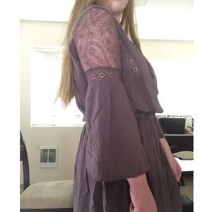 Purple Bohemian Dress