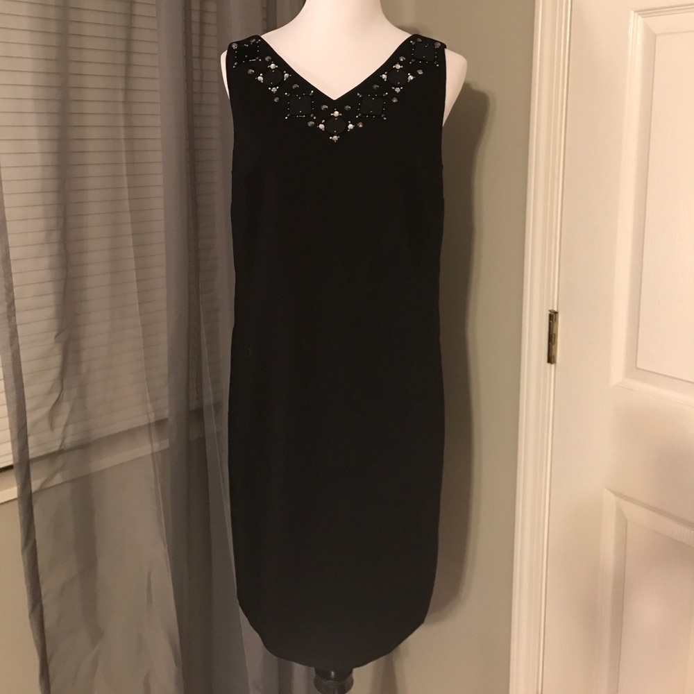 Ann Taylor Black Cocktail Dress