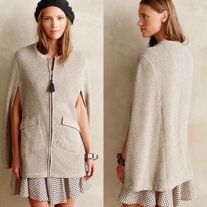Anthropologie Wimbrel Cape