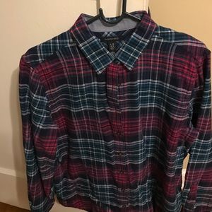 Lands end flannel never worn