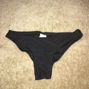 Black bikini bottoms