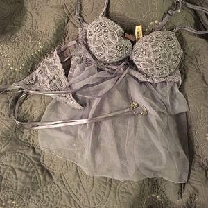 Victoria Secret bra and panty lingerie set