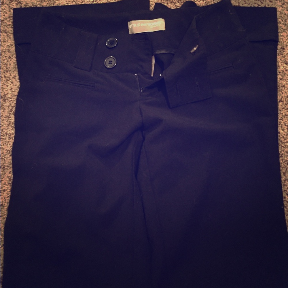 Black dress pants