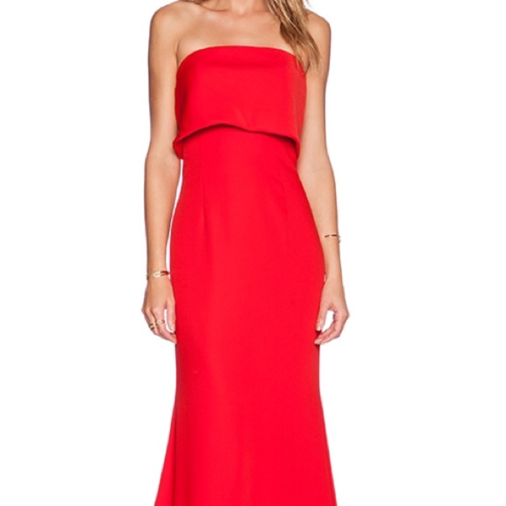 NEW WITH TAGS Jarlo Blaze red gown size xsmall