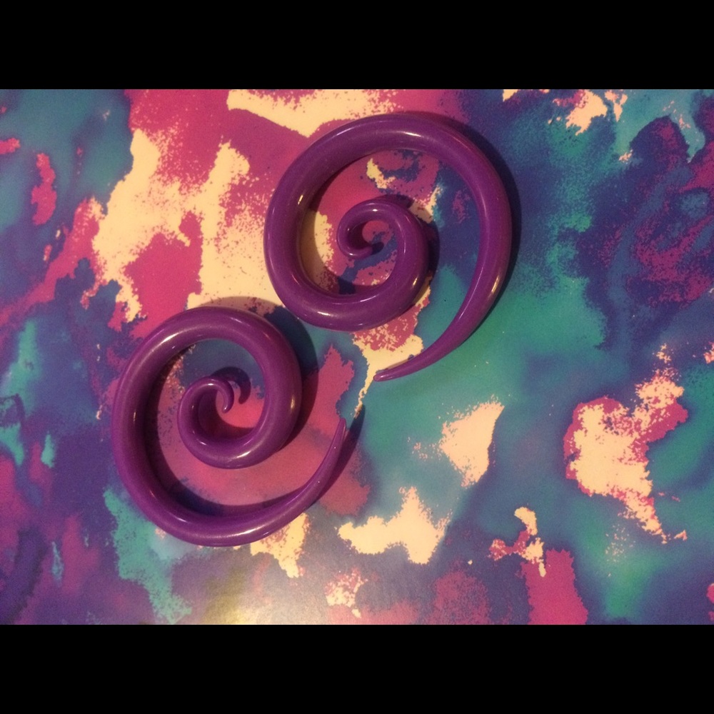 2g purple swirls💟