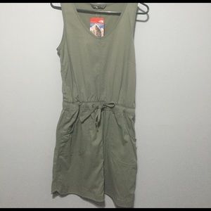 Small olive green North Face dress