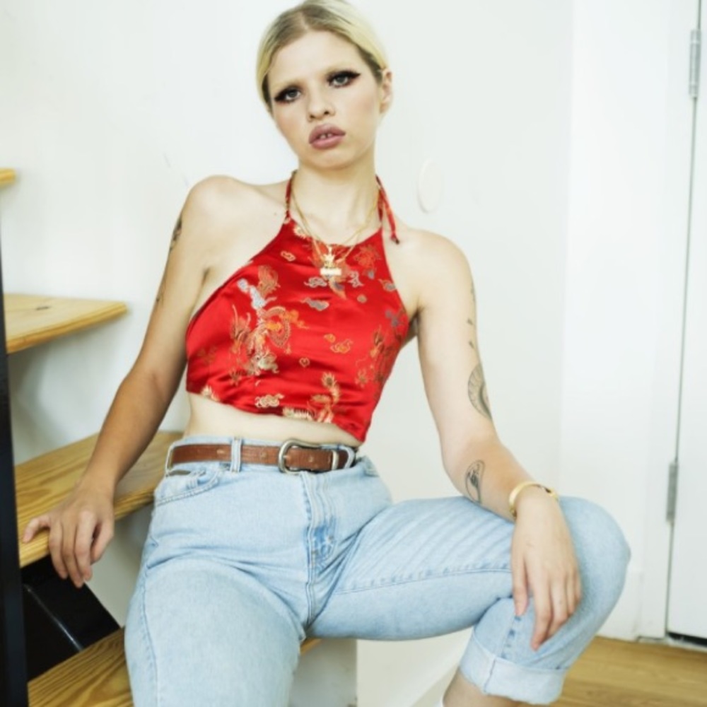 Velfre Lotus Halter Top