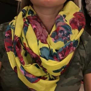 Floral Aerie Infinity Scarf