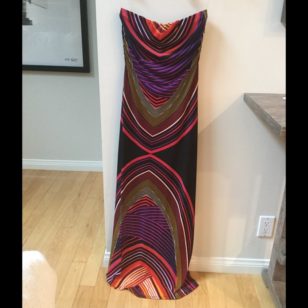 Multicolor maxi gorgeous summers dress.