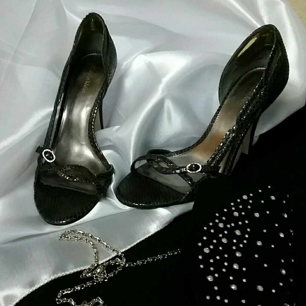 Calvin Klein grey shoes