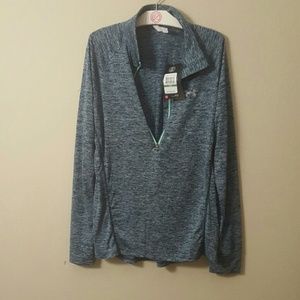 NWT Under Armour Long Sleeved Half Zip
