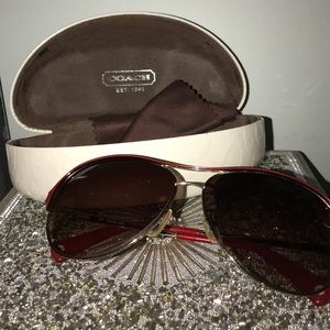 Coach Aviator Sunglasses