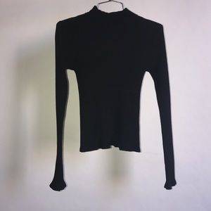 F21 BLACK TURTLE NECK