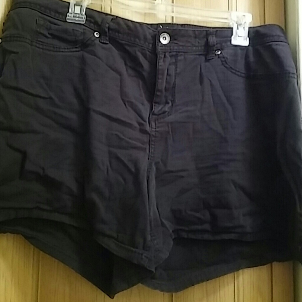 Black short shorts ON CLEARANCE NOW!!