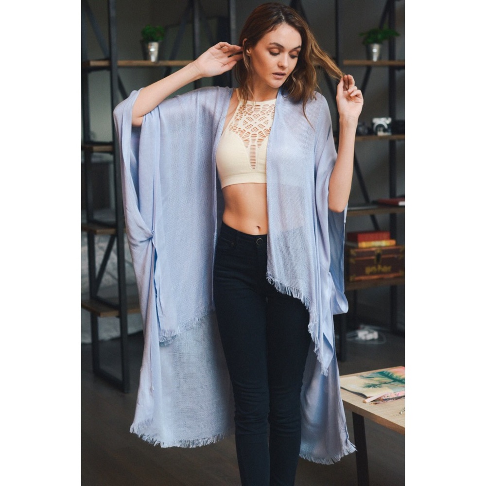 Just In- Bohemian Kimono Cardigan - Picture 2 of 4