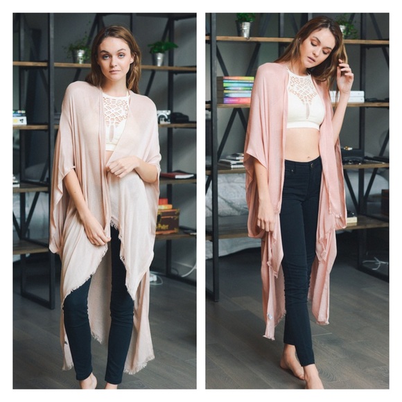 Just In- Bohemian Kimono Cardigan - Picture 4 of 4