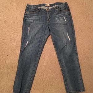 Distressed Jeans