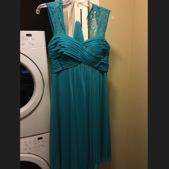 Dark purple dress & aqua dress - Picture 2 of 4