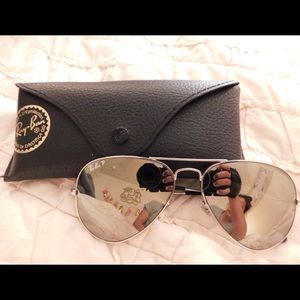 Mirrored lens Ray Bans