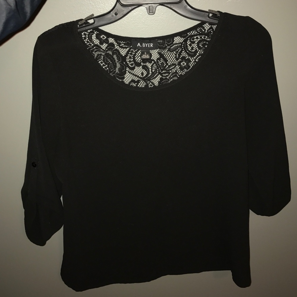 A. Byer black top!! Great condition. Worn once.