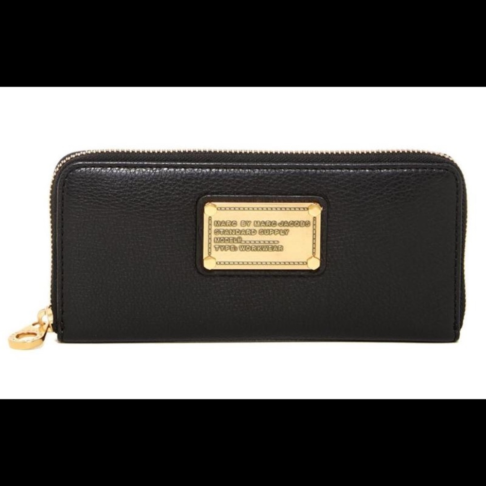Marc by Marc Jacobs Black Leather Wallet