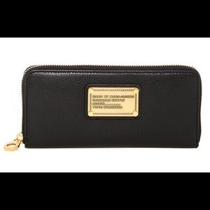 Marc by Marc Jacobs Black Leather Wallet