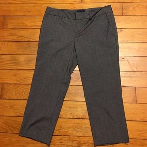 GAP- worn only twice: Gray Capris