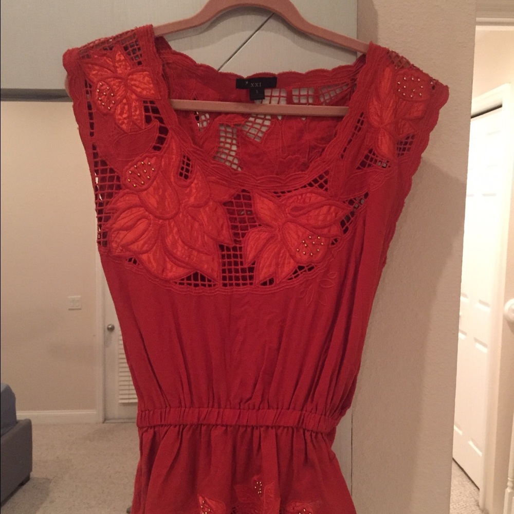 Burnt Orange Top