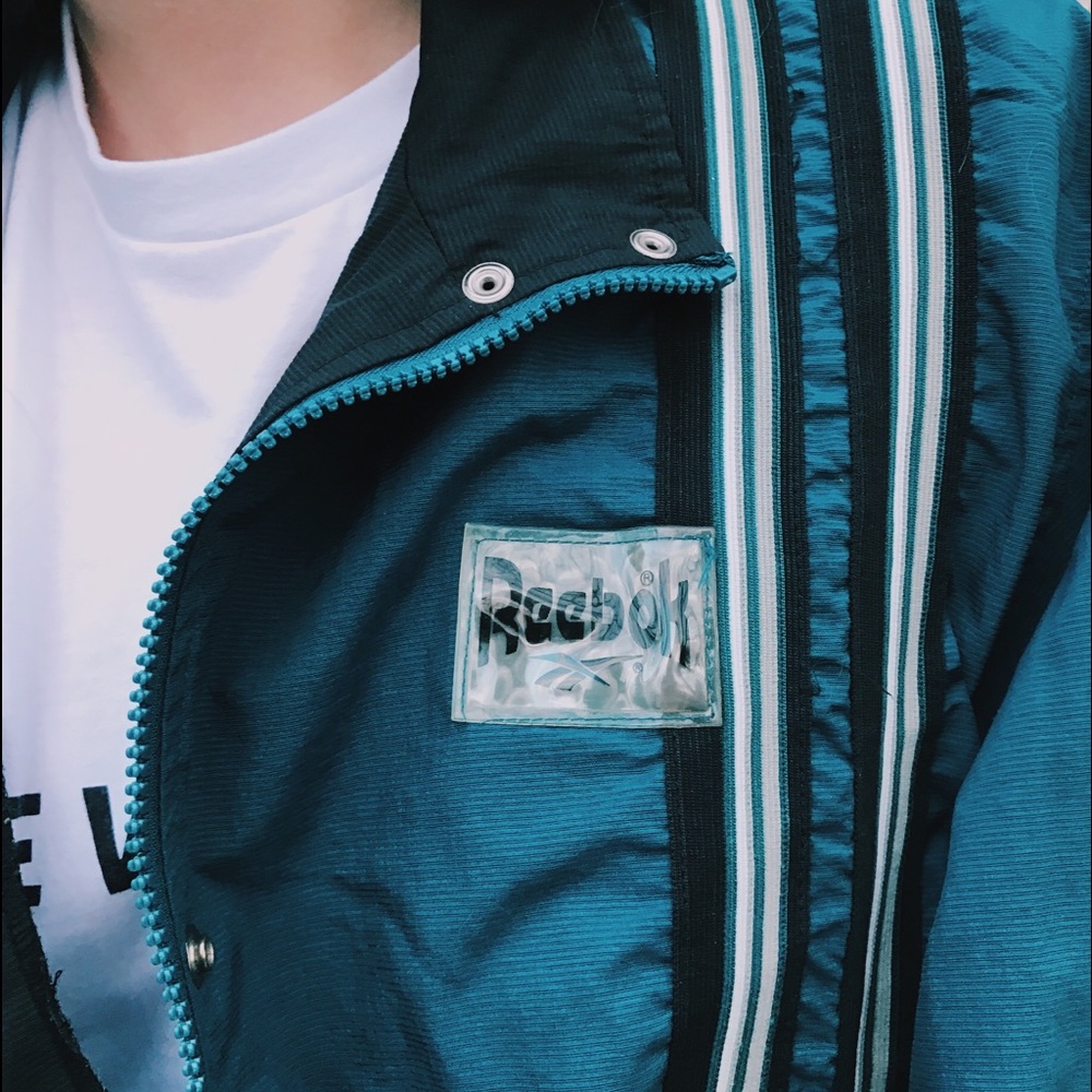 Retro Reebok Windbreaker - Picture 2 of 3