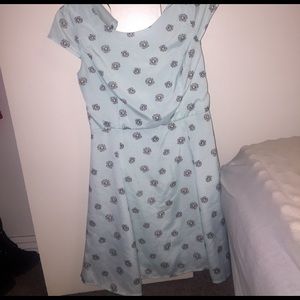 Light blue flower dress