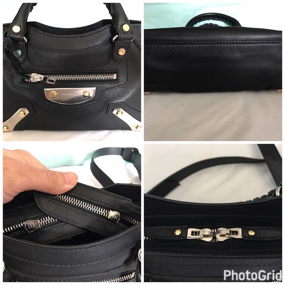 Balenciaga Mini City Amp Plate in Black Color - Picture 2 of 4