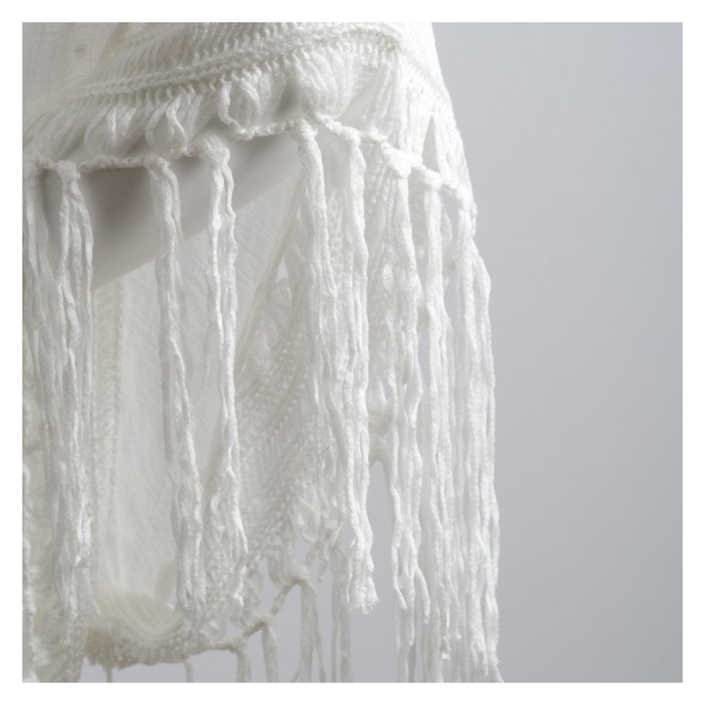 New Arrival- Crochet Tassel Bohemian Cardigan - Picture 4 of 4