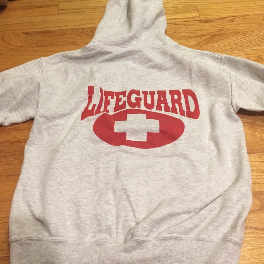 Lifeguard sweatshirt with pocket in the front