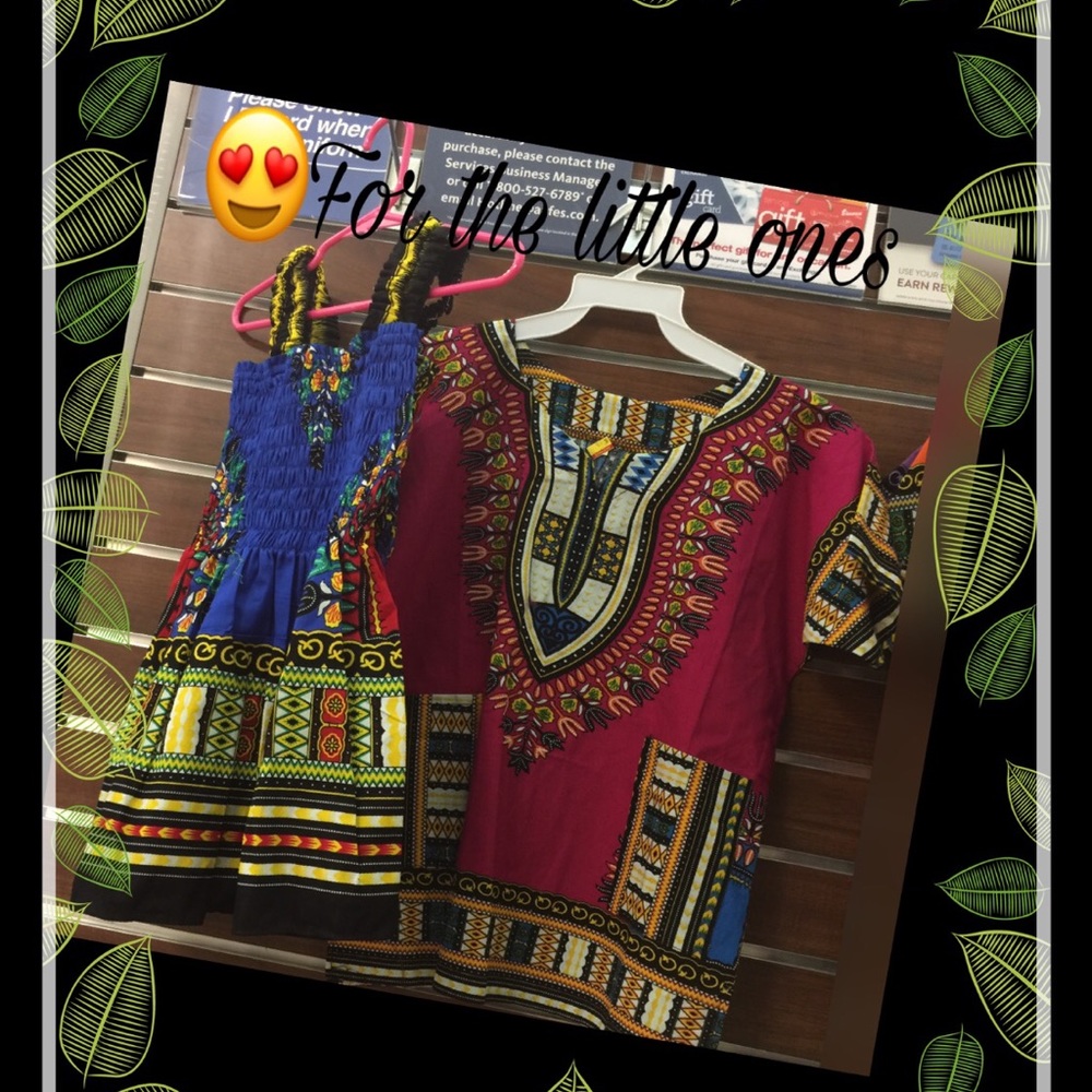 Children dashiki top