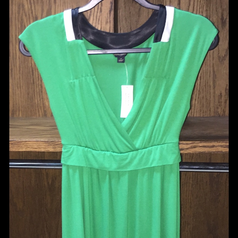 Banana Republic Emerald Dress