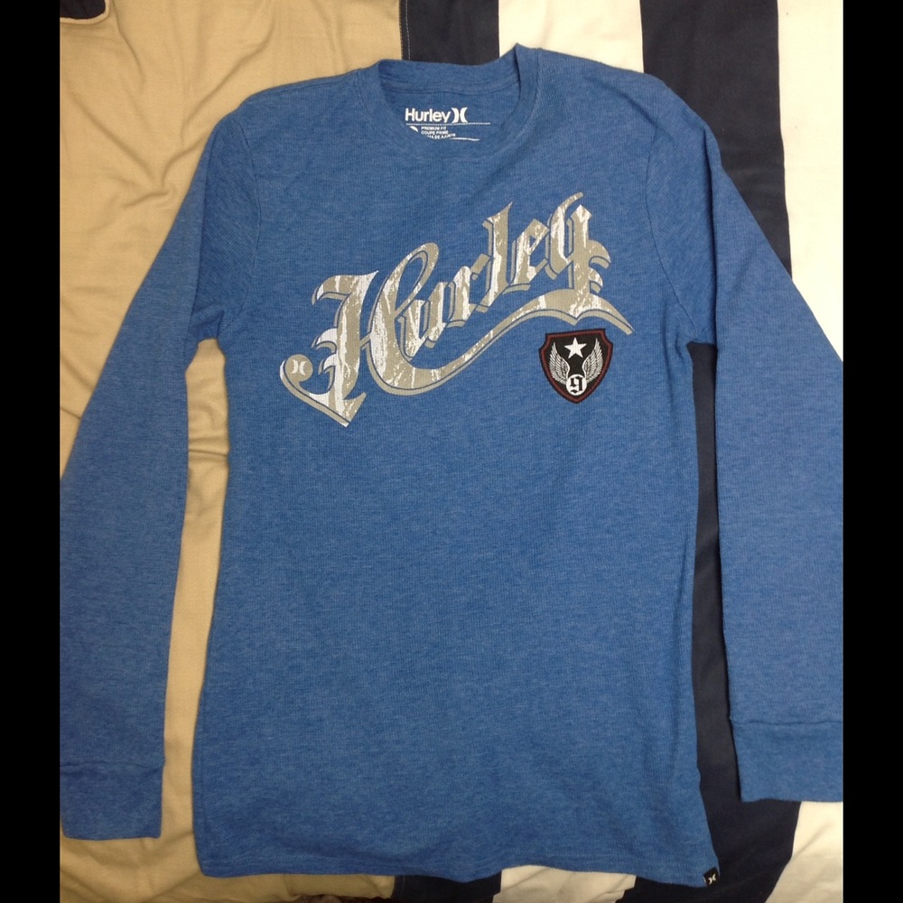 Hurley Blue no stain & not stretched