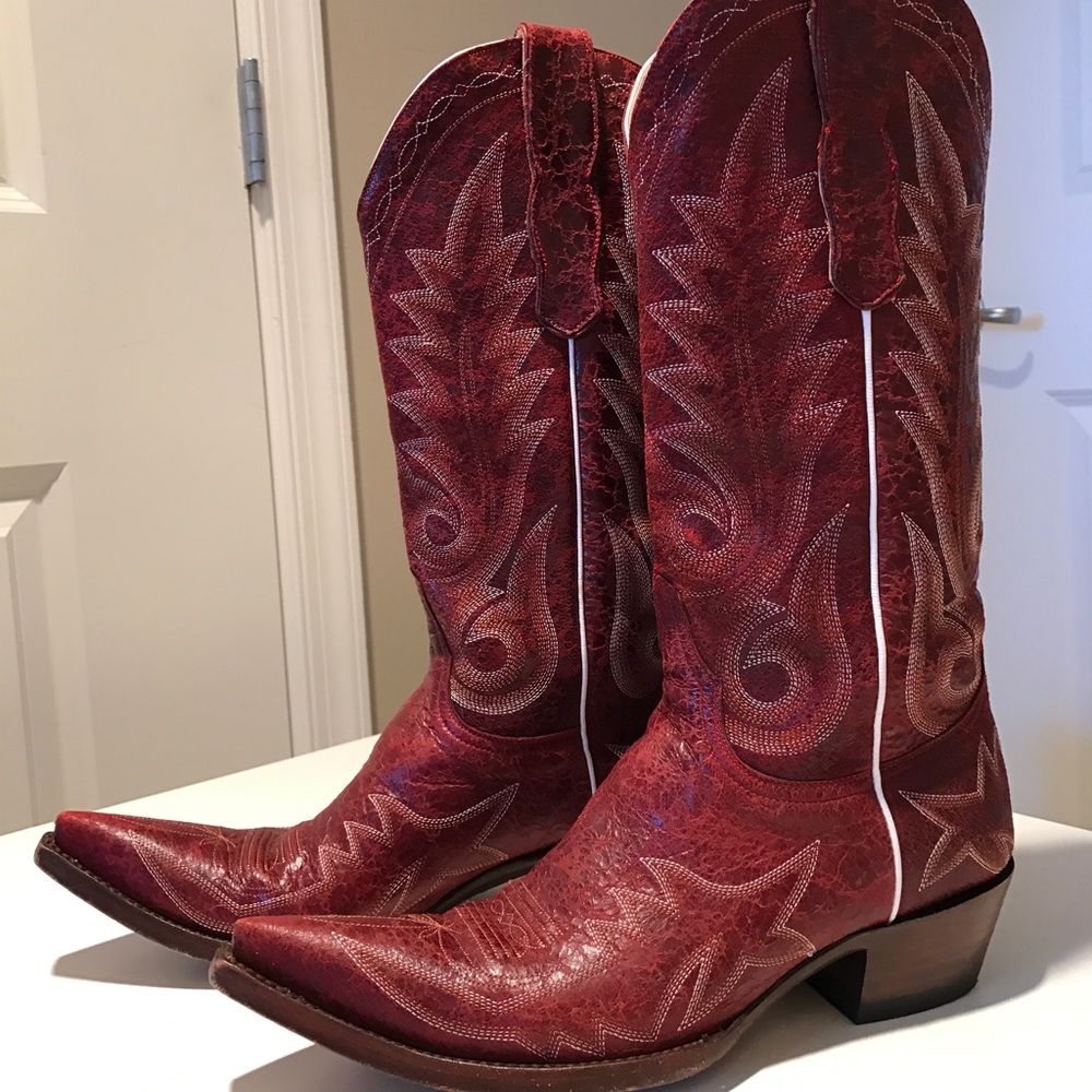 Woman Cowboy Boots.