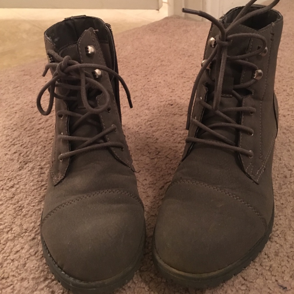 Madden Girl Lace Up Booties