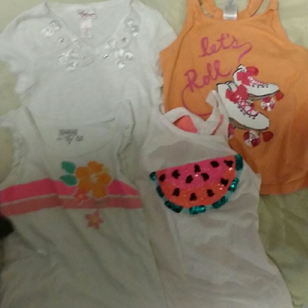 4 girls shirts